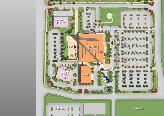 Mercy Medical Center Campus Map